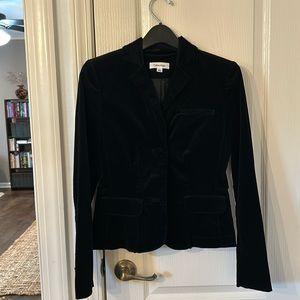 NWOT Calvin Klein velvet blazer